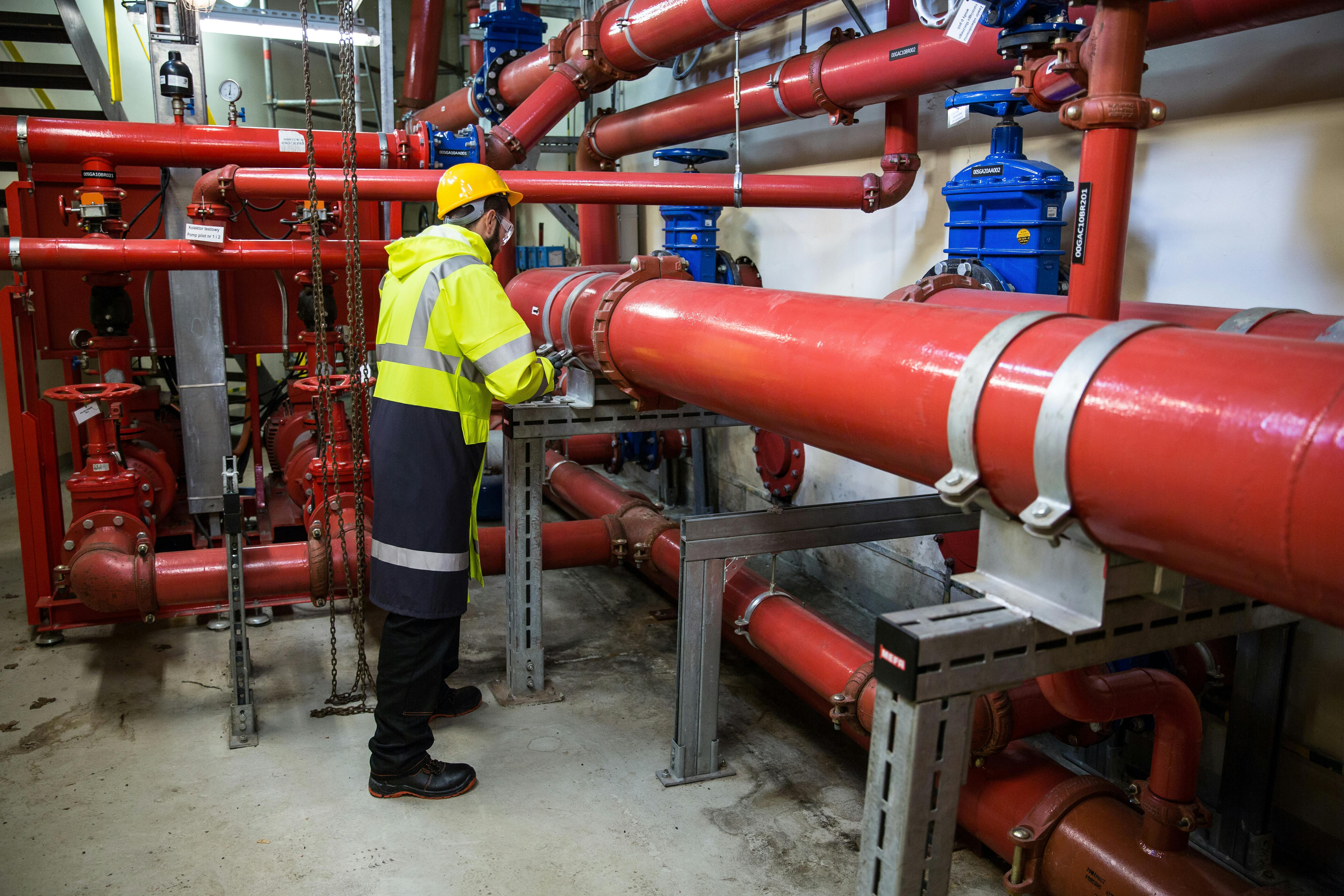 Emergency plumbing infrastructure